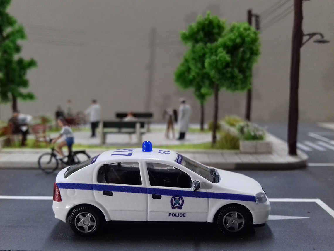 greek police car model περιπολικο μινιατουρα