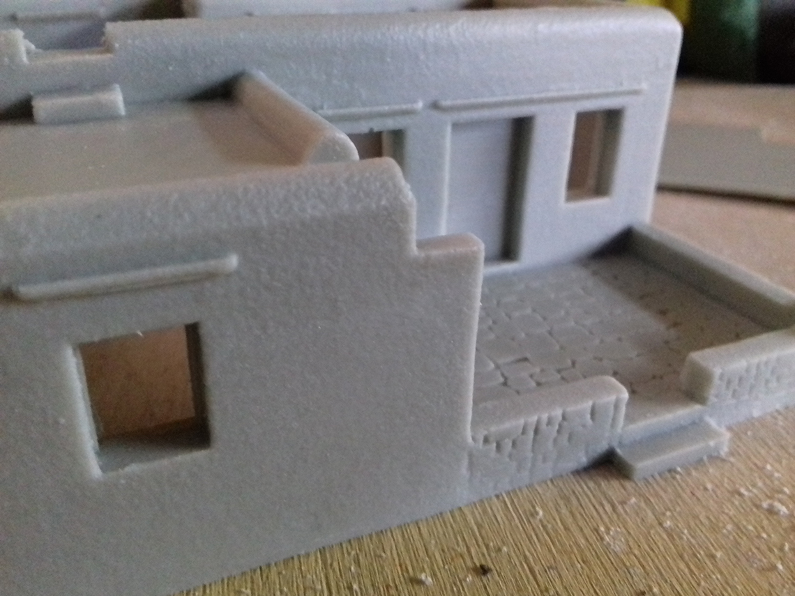 κυκλαδιτικη κατοικια μοντελο cycladic house scale model