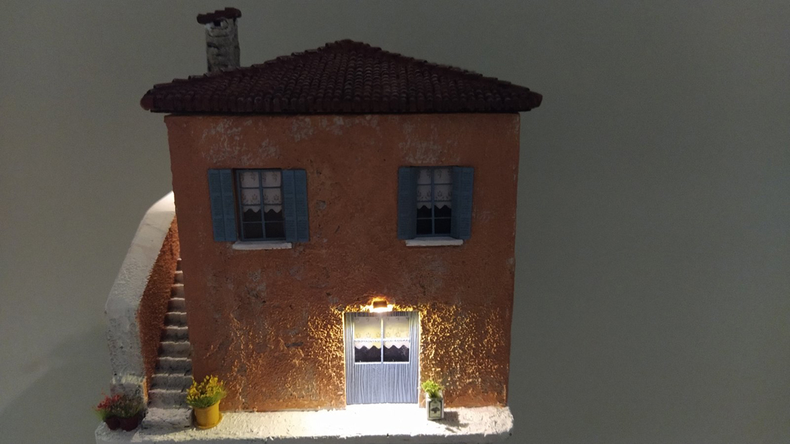 greek-house-scale-model-kit