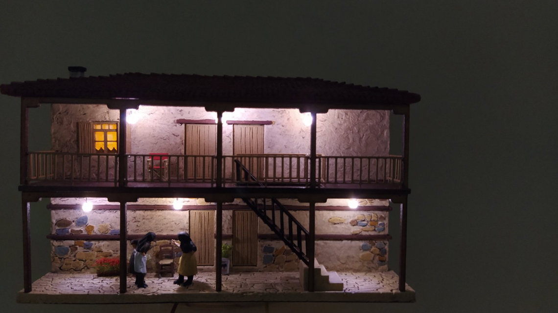 light-installation-scale-model-greek-house-kit4