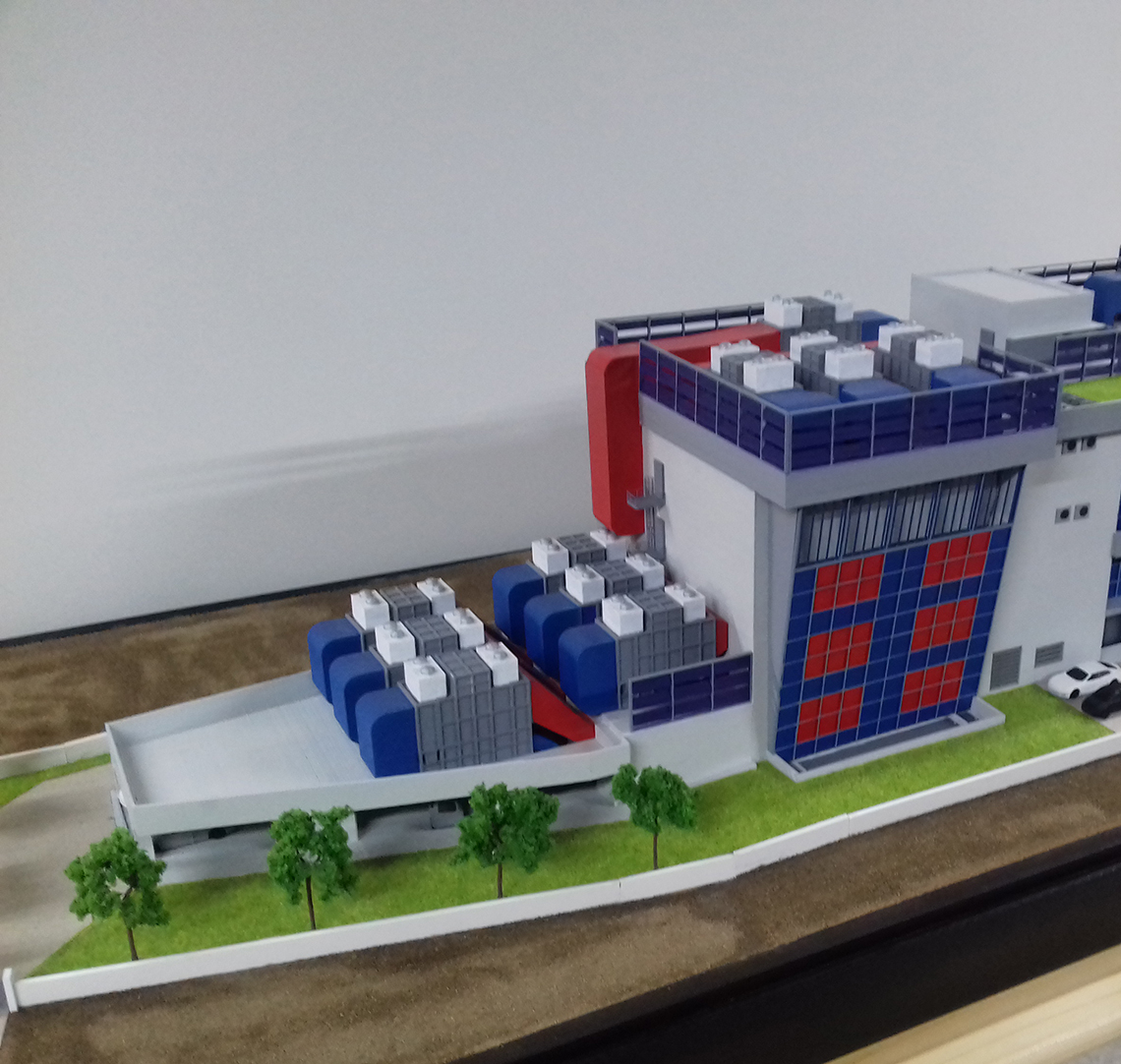 κτηριο γραφειων αρχιτεκτονικο μοντελο architectural scale model