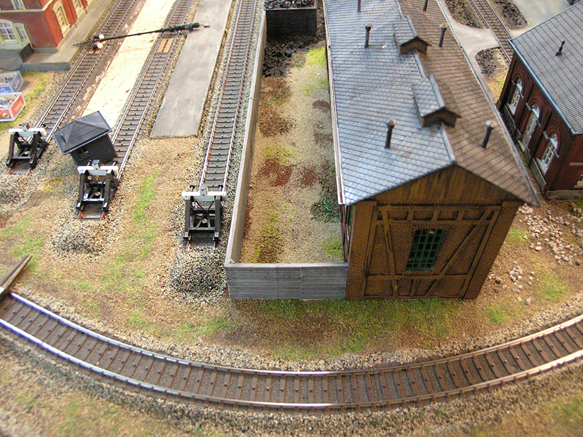 HO train layout HO model railroad μακετα τρενου