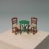 greek kafeneio chairs miniature καρεκλες καφενειου μινιατουρες