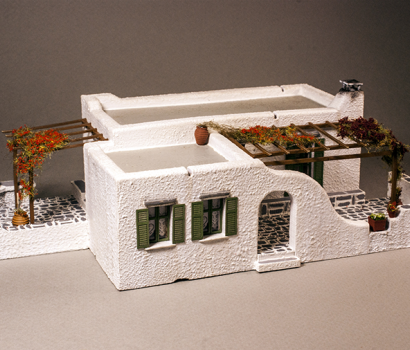 aegean sea miniature house cylcadic house wood fired over κυκλαδιτικο σπιτι μινιατουρα