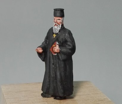 HO scale orthodox priest miniature παπάς φιγούρα μινιατουρα κλιμακα 1/87