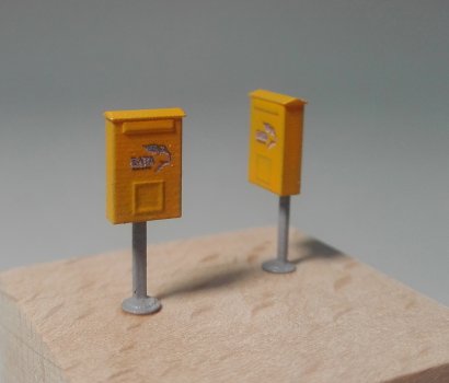 ταχυδρομικο κουτι ΕΛΤΑ γραμματοκιβωτιο μινιατουρα ELTA box miniature