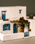 cycladic house aegean sea scale model house μοντελο αιγαιοπελαγιτικης κυκλαδιτικης κατοικιας