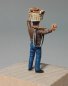 κουλουρτζης φιγουρα μοντελισμου bagel man miniature figure