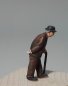 HO scale pappou miniature walking stick παππους μινιατουρα κλιμακα 1/87