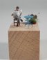 greek papou tiny diorama διοραματακι ελληνικης φιγουρας παππου