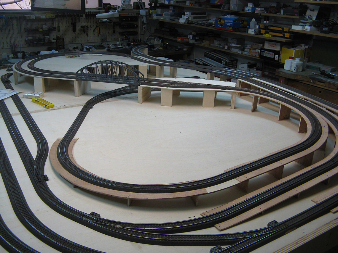 railroad scenery constuction train layout μακετα τρενου κατασκευη