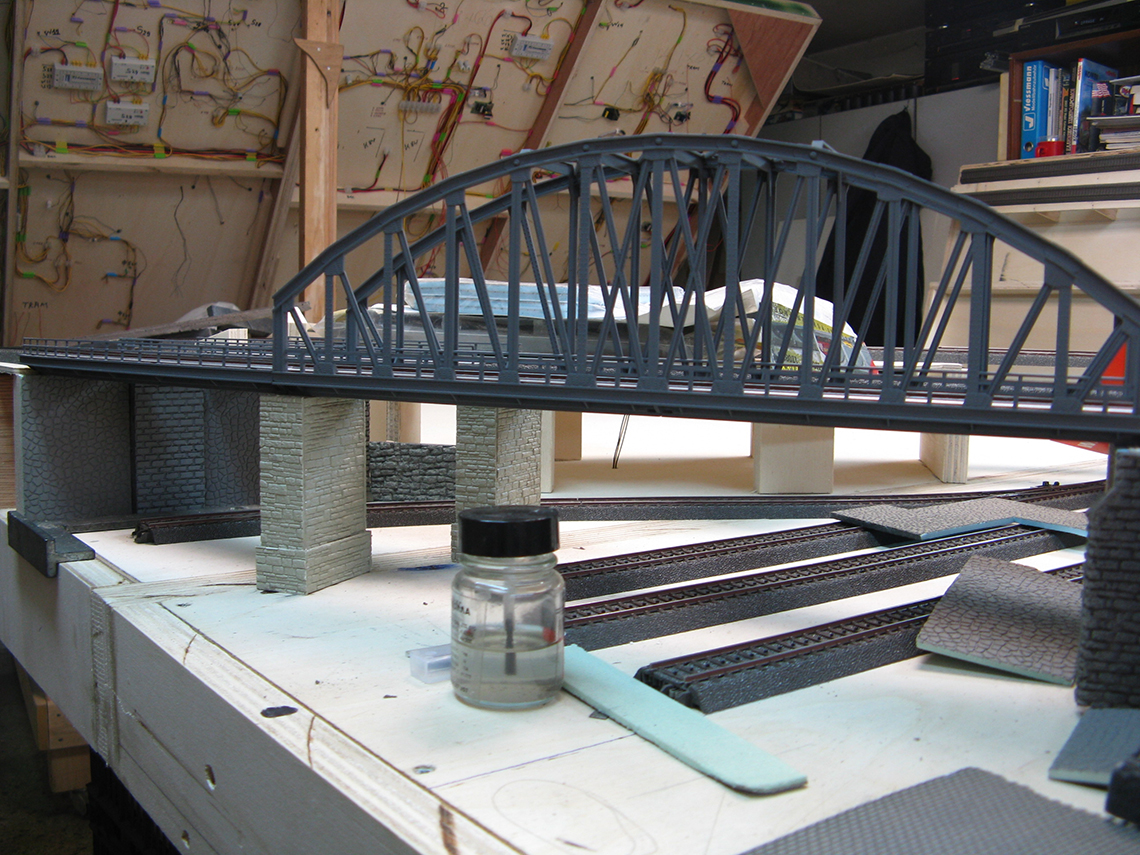 railroad scenery constuction train layout μακετα τρενου κατασκευη